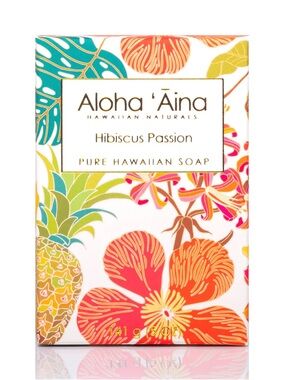 Aloha 'aina – Hibiscus Passion Pure Bar Soap